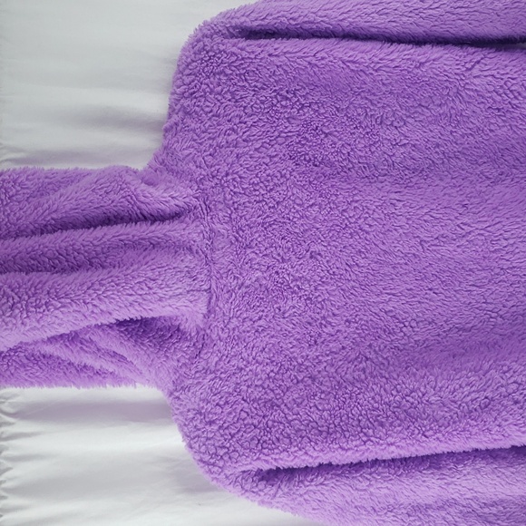 Betsey Johnson Kids Purple Fleece Hoodie - Picture 10 of 13